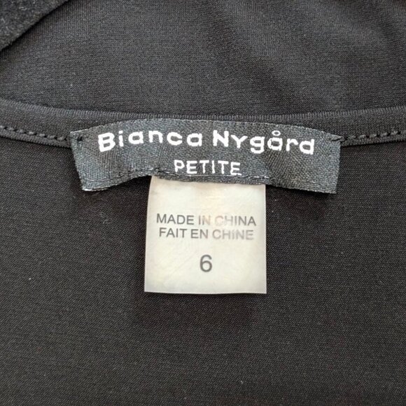 Bianca Nygard Petite Frill Striped Abstract Top - Picture 7 of 7